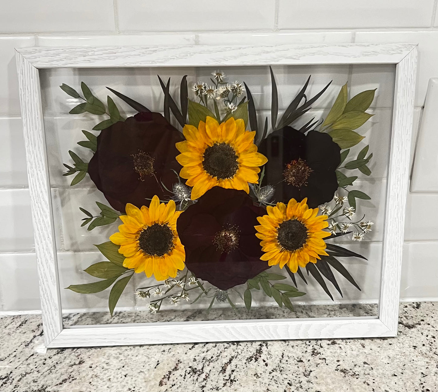 11x14 Framed Flowers
