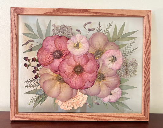 11x14 Framed Flowers