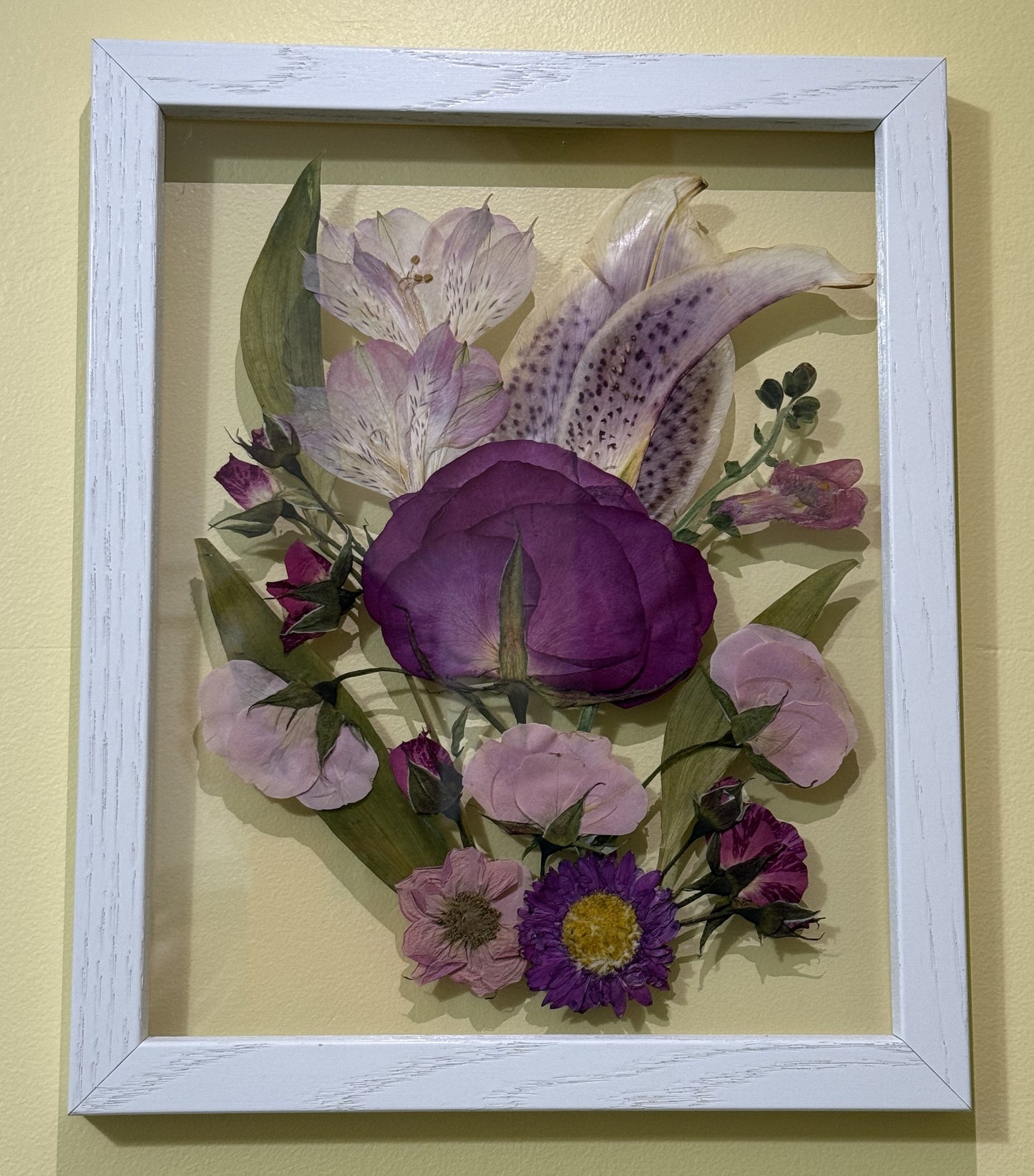 8x10 Framed Flowers