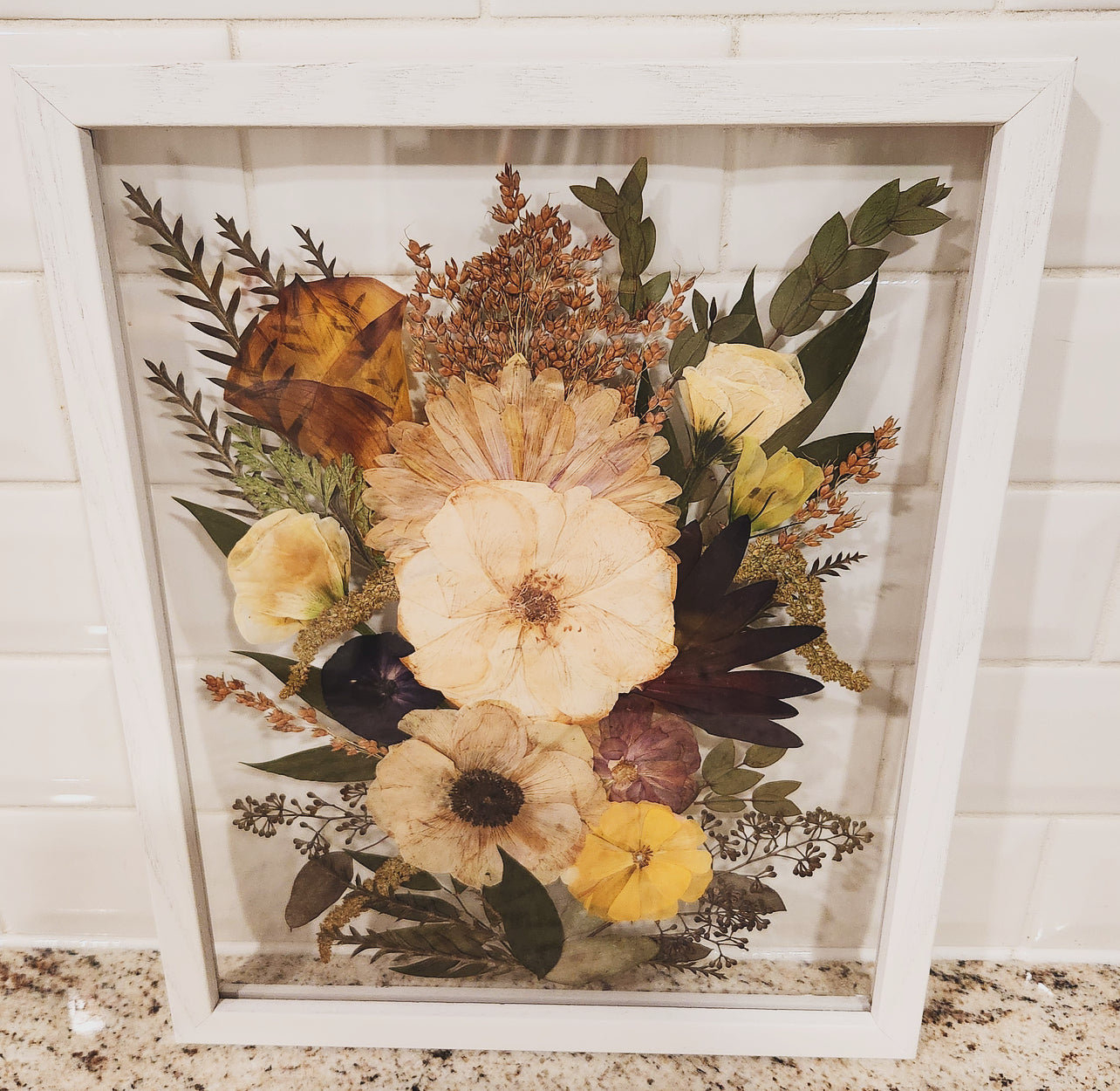 11x14 Framed Flowers
