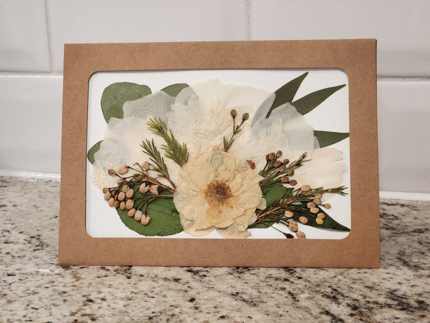 Pressed Flower Cards - Pack of Three (Add-on)