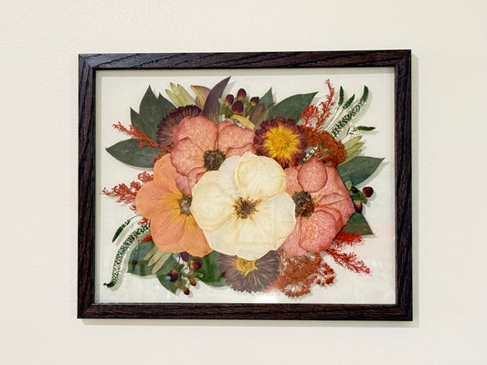 11x14 Framed Flowers