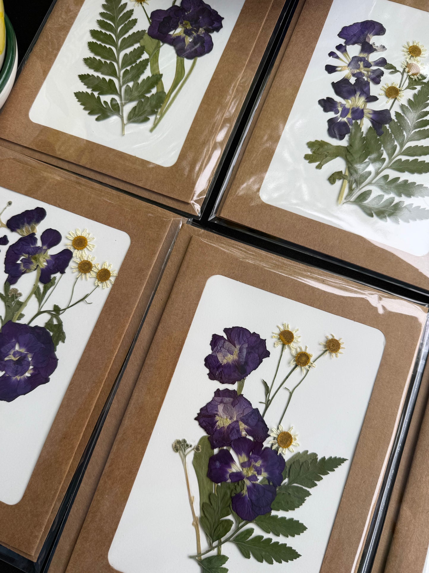 Pressed Flower Cards