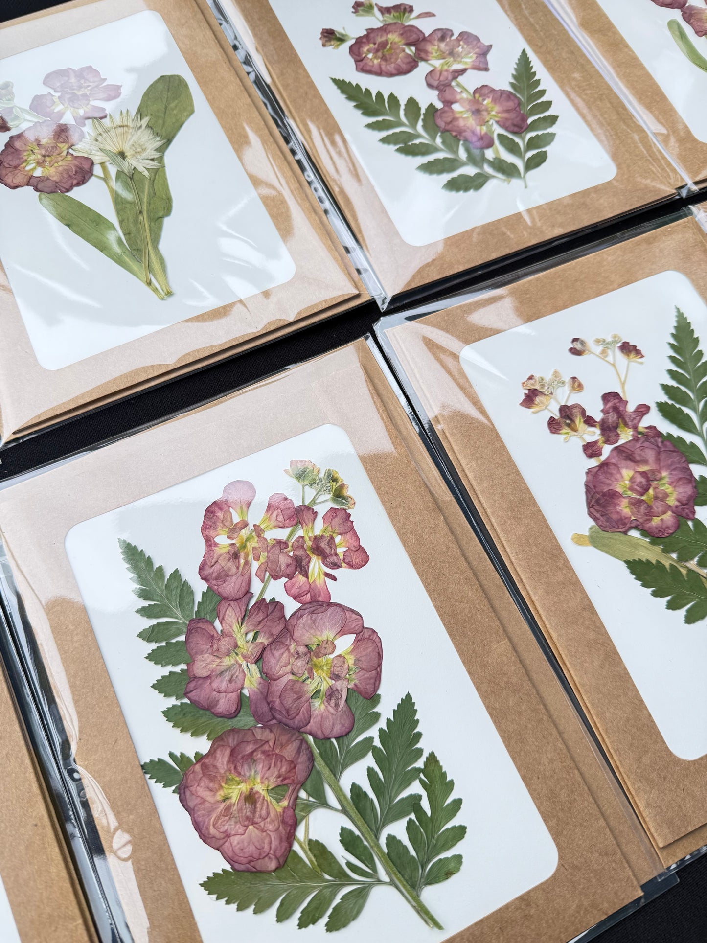 Pressed Flower Cards